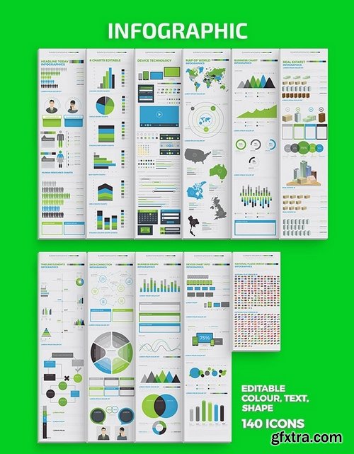 Exclusive Infographics Elements Design