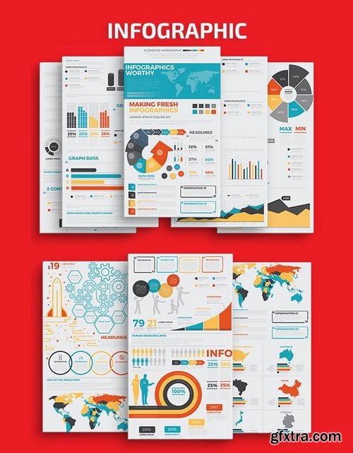 Big Infographics Template Design