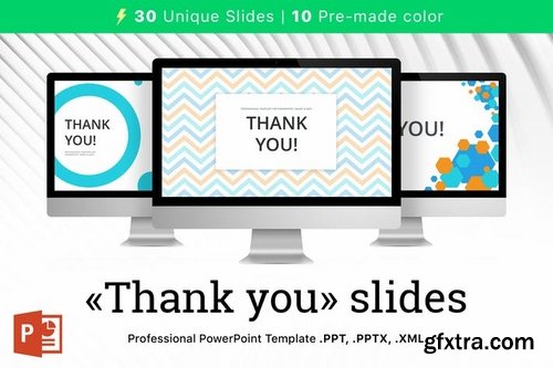 Thank you Slides for PowerPoint Google Slides and Keynote Templates