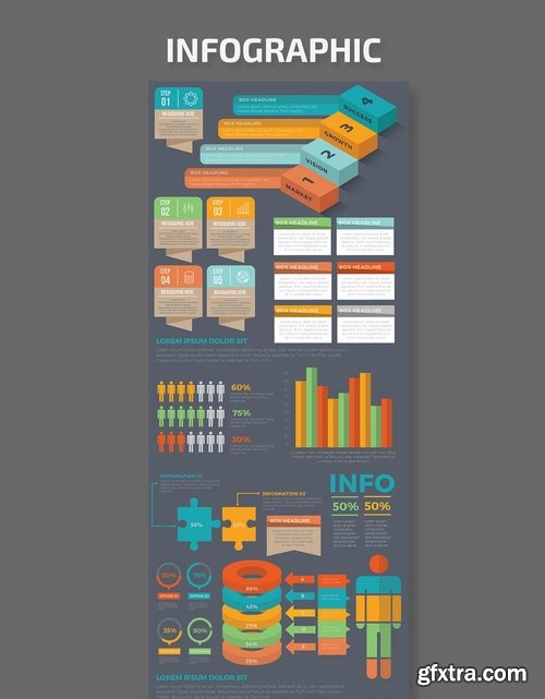 Infographic Template Design 6