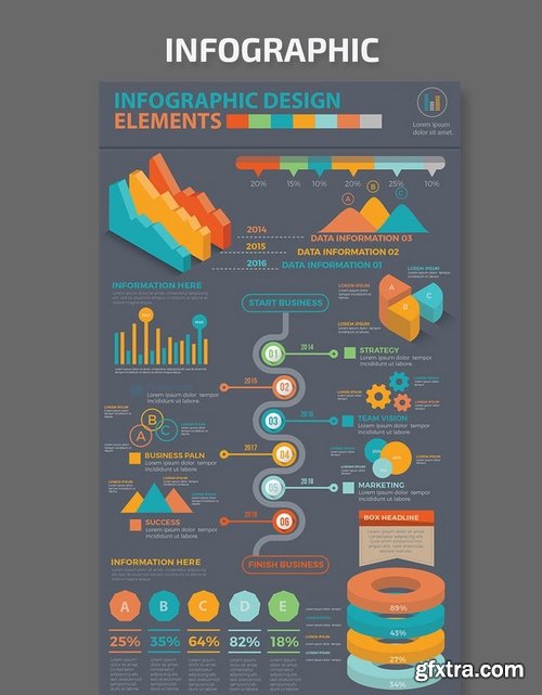 Infographic Template Design 6