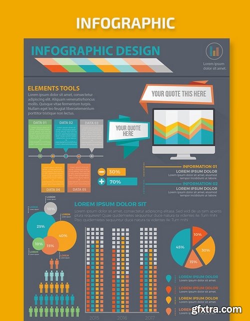 Infographic Template Design 7