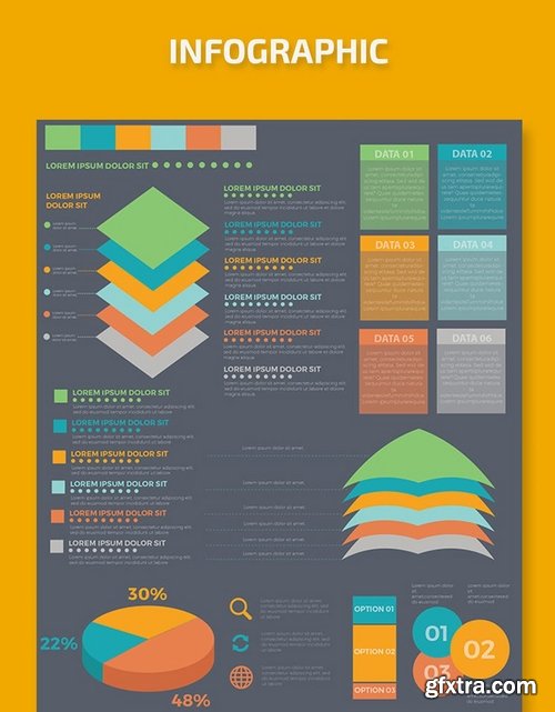 Infographic Template Design 7