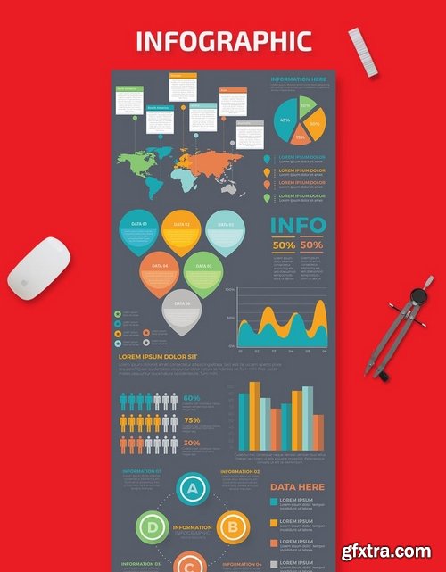 Infographic Template Design 8