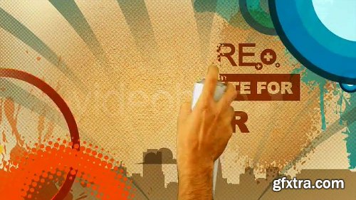 Videohive Funky Retro Spray 2167022