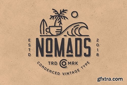 CM - Nomads -The Farmer Original Typeface 2951867