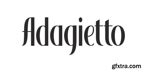 Adagietto Font