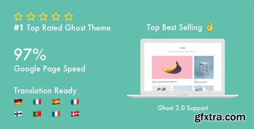ThemeForest - Nubia v1.2.5 - Make Your Ghost Blog Beautiful & Make It Fast & Accessible - 21076246
