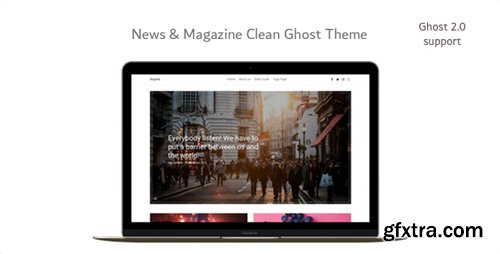 ThemeForest - Aspire v1.5.0 - News & Magazine Clean Ghost Theme - 14230254