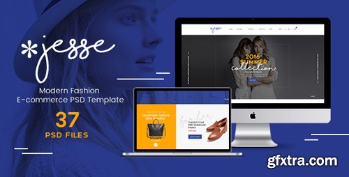 ThemeForest - Jesse v1.0 - Modern Fashion e-commerce PSD Template - 15136430