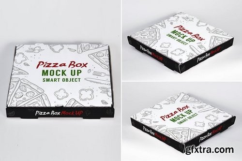 Pizza Box Mock Up