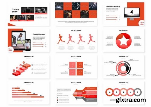 Muscle - Powerpoint Keynote and Google Slides Templates