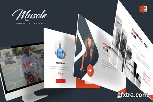 Muscle - Powerpoint Keynote and Google Slides Templates