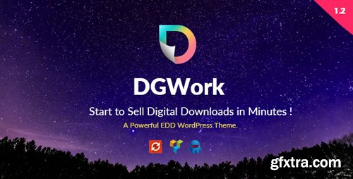 ThemeForest - DGWork v1.3.8 - Powerful Responsive Easy Digital Downloads Theme - 18105506 - NULLED