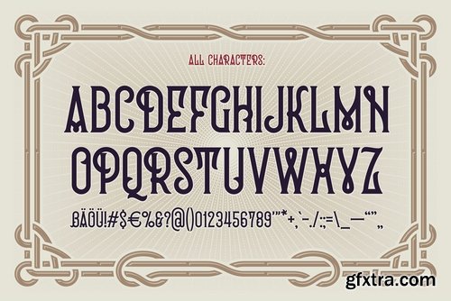 CM - Fisherman's Knot. Font & Graphics 2309706