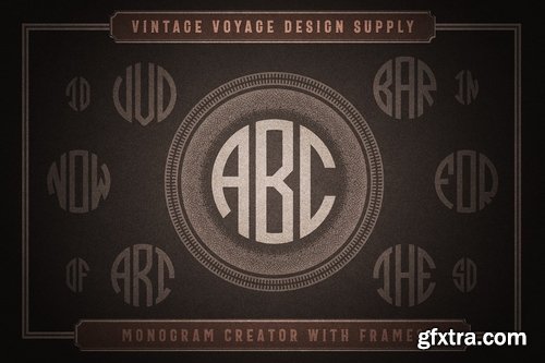 CM - Monogram Creator with Frames 2189870