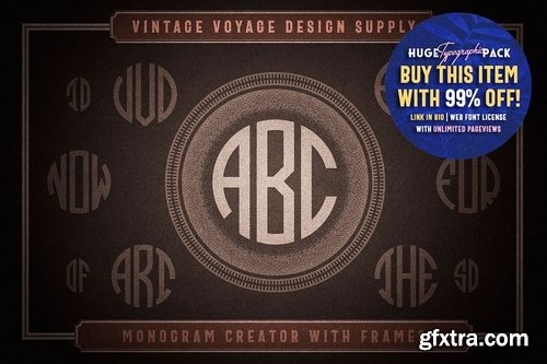 CM - Monogram Creator with Frames 2189870