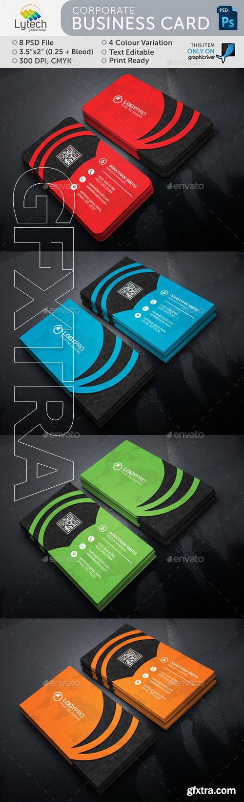 GraphicRiver - Corporate Business Card 19065379