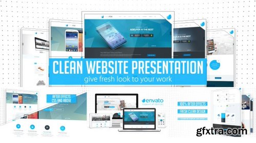 Videohive Clean Website Presentation 2 in 1 10941864