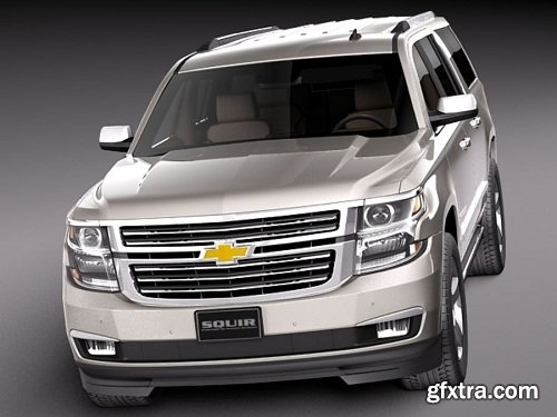 Chevrolet Suburban 2015 3d model