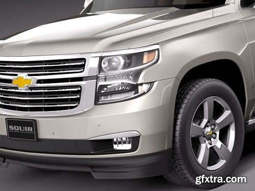 Chevrolet Suburban 2015 3d model