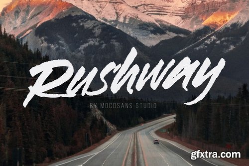 CM - Rushway - Handwritten Display Font 2958502