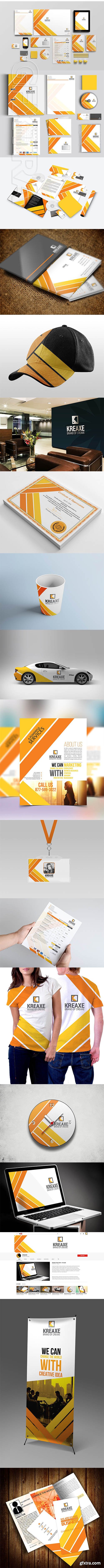 CreativeMarket - Corporate Identity Set 2825382