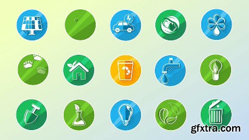 Videohive Ecology Concept Icons 14825637