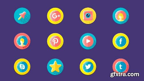 Videohive Social Media Icons 20315611