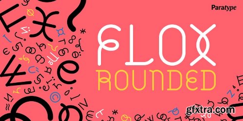 Flox Rounded Font Family - 2 Fonts