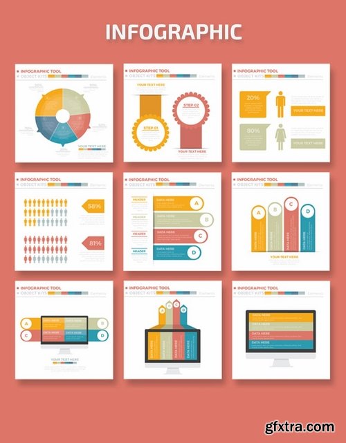 50 Infographics Elements Design