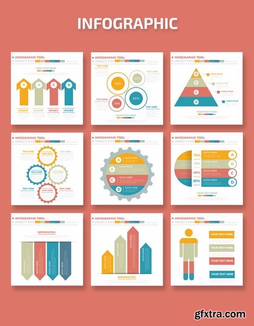 50 Infographics Elements Design