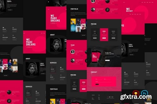 Lopez Creative Website UI Kit