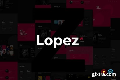 Lopez Creative Website UI Kit