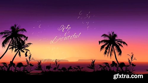 Videohive Tropical Sunset Opener 20618426