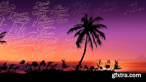 Videohive Tropical Sunset Opener 20618426