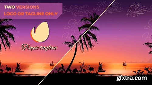 Videohive Tropical Sunset Opener 20618426