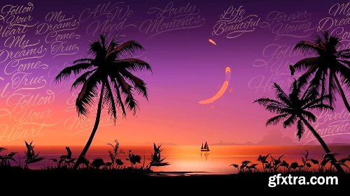 Videohive Tropical Sunset Opener 20618426