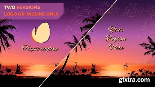 Videohive Tropical Sunset Opener 20618426