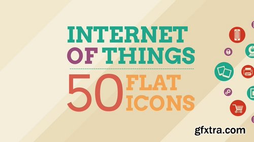 Videohive Internet Of Things and Smart Home Icon Set 14465579