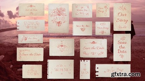 Videohive Romantic Collection Hand-drawn Titles 19457820