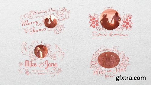 Videohive Romantic Collection Hand-drawn Titles 19457820