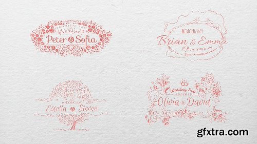 Videohive Romantic Collection Hand-drawn Titles 19457820