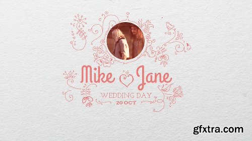 Videohive Romantic Collection Hand-drawn Titles 19457820