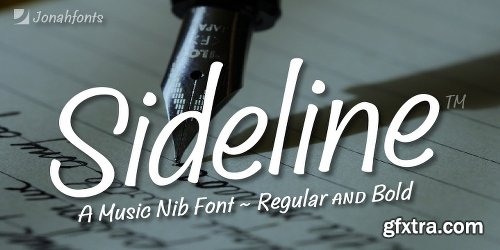 Sideline Font Family - 2 Fonts