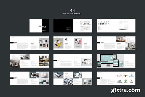 Graphic Design Portfolio Template