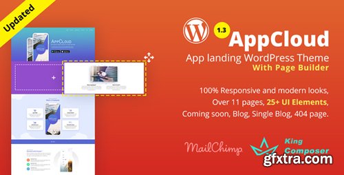 ThemeForest - AppCloud v1.0.6 - App Landing WordPress Theme - 20395945