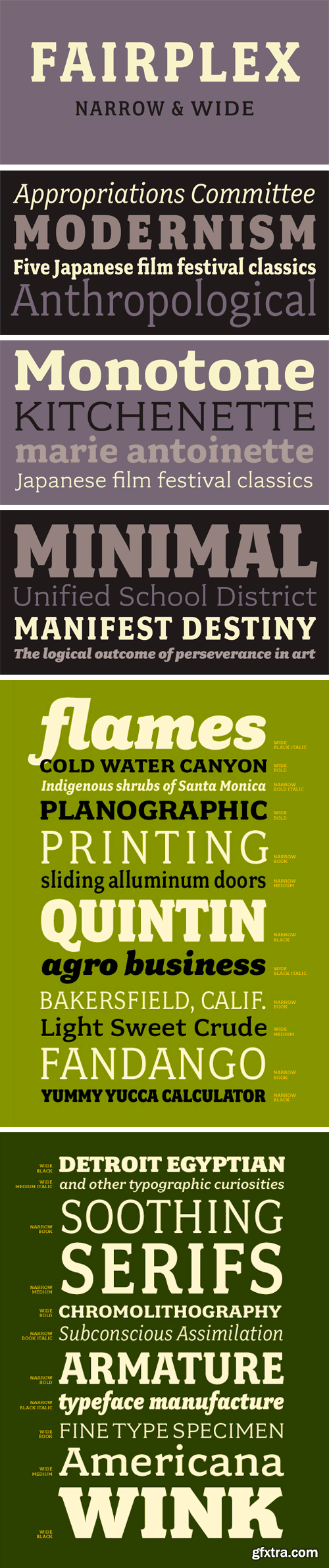 Fairplex Font Family