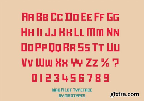 Mad A Lot Font