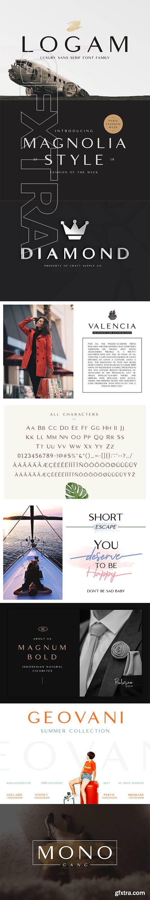 CreativeMarket - Logam - Luxury Sans Serif 2952097